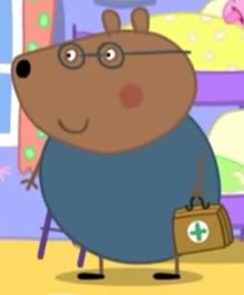 Dr. Brown Bear Peppa Pig Pictures, Joey Kangaroo, Peppa Pig Teddy, Grandpa Pig, Papa Pig, Mummy Dogs, Mummy Pig, Dr Brown, Pig Pictures