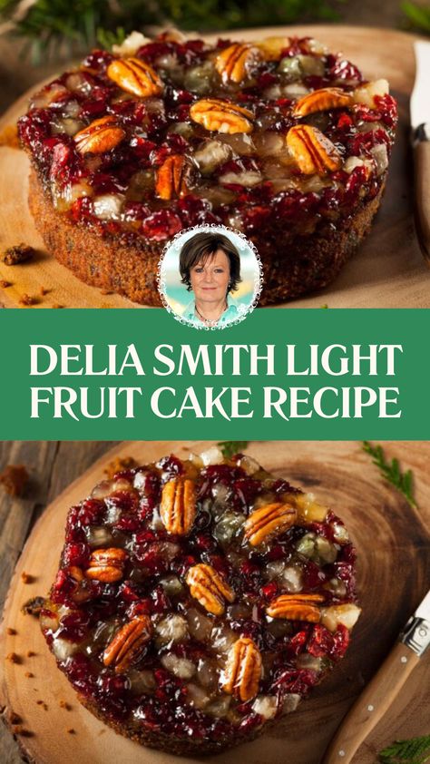 Delia Smith Light Fruit Cake Recipe Alton Brown Fruit Cake Recipe, Fruit Cake With Real Fruit, Light Fruit Cake Recipe Christmas, Fruit Cake With Brandy, Brandied Fruit Cake Recipe, Light Fruit Cake Recipe, Dry Fruit Cake, Candied Peel, Light Fruit Cake