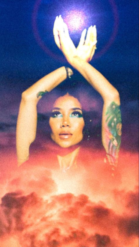 Jhene Aiko Album, Jhené Aiko, Music Poster Design, Jhene Aiko, Magic Hour, Big Sean, Female Singers, Pregnancy Shoot, Pregnancy Photoshoot