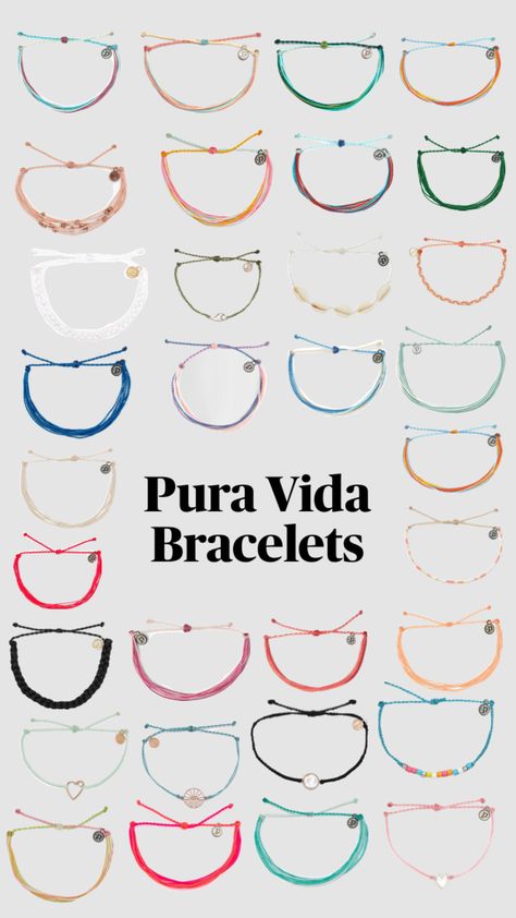 Pura Vida Bracelets #puravidabraclets #puravida Pura Vida Bracelets, Shoe Accessories, Pure Products