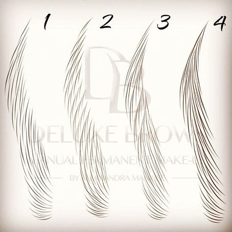 Different hair-strokes patterns. Which one do you prefer? #deluxebrows #manualpermanentmakeup #microbladingtraining #microblading #hairtemplates #manualshading #ombrebrows #hairstrokes #strokestemplates Microblading Training, Mircoblading Eyebrows, Competition Makeup, Phi Brows, Eyebrow Styles, Eyebrow Embroidery, Eyebrow Design, Brow Tattoo, Permanent Cosmetics