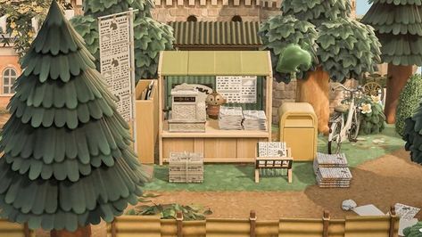 Newspaper Stand, Garden Animals, Animal Crossing Game, Animal Crossing Qr, The Balloon, Daffodils, Animal Crossing, Newspaper, Instagram A