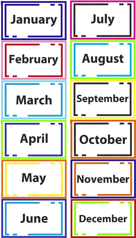 Months+Seasons+of+the+Year+Printables Seasons Of The Year Printables, Months Of The Year Chart, Printable Months Of The Year, Organization Skills, English Lessons For Kids, Visual Aids, Months Of The Year, Alphabetical Order, Cognitive Development