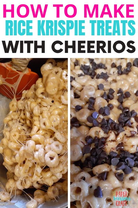 Treats With Cheerios, Recipe Using Cheerios, Cheerios Dessert, Homemade Apple Turnovers, Marshmellow Treats, Cheerios Snacks, Cheerio Treats, Cheerios Recipes, Peanut Butter Cheerio Bars