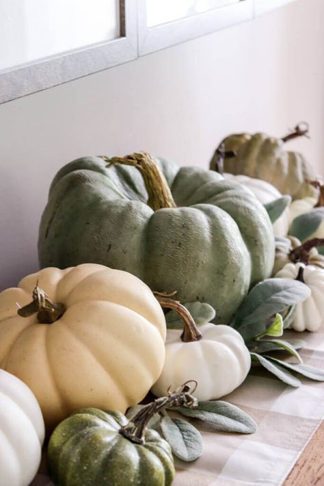 I love to see what new trends emerge with each season. Here are some of my favorites from Studio McGee's Fall Line 2021. Easy Diy Fall Decor, Pumpkin Basket, Thanksgiving Decorations Diy, Fall Thanksgiving Decor, Fall Deco, Green Pumpkin, Burlap Lace, Farmhouse Fall Decor, Pumpkin Lights