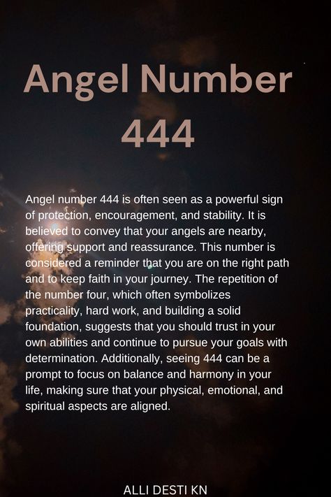 Discover the meaning of 444 and how it relates to stability support and building a strong foundation. #333angelnumber #divineguidance #creativity 14:14 Meaning Angel, 14:44 Angel Number Meaning, Meaning Of 444, 333 Meaning, 444 Meaning, Seeing 444, Angel 444, Number Board, Angel Number Meaning