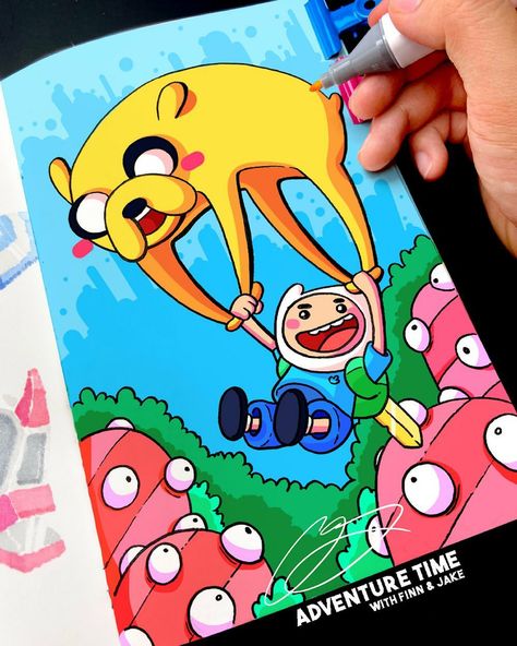 Cool Marker Drawings, Pokemon Posca Art, Trippy Marker Drawings, Drawing Ideas With Markers, Drawing Ideas Markers, Cartoon Posca Art, Gawx Art Doodles, Marker Drawing Ideas, Drawing With Markers