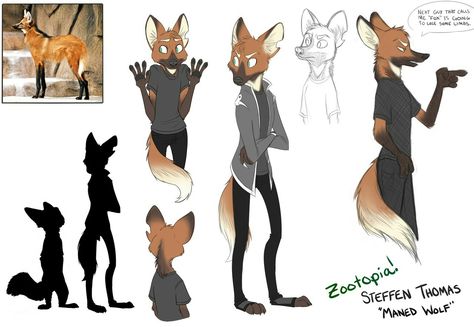 By Keeiran Zootopia Wolf, Maned Wolf, Zootopia Art, Hybrid Art, Amazing Drawings, Creature Concept Art, Animal Sketches, Arte Animal, My Oc