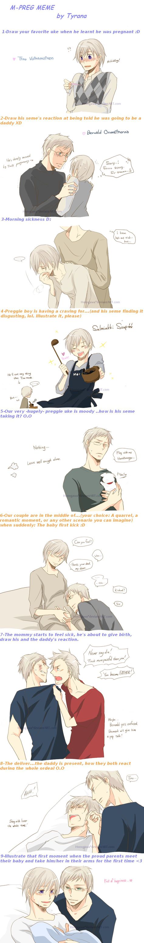 EMMA LOOK AT THIS ITS BEAUTIFUL<<<<aw yes, it is. Do I know you? Birth Manga, Mpreg Stories, Anime Pregnant, Mpreg Anime, 19 Days Characters, Hetalia Characters, Its Beautiful, Yes It Is, Anime Nerd