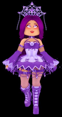 Shadow Empress Set Royale High, Shadow Empress Royale High, Royale High Sets, Shadow Empress, High Tips, High Pics, High School Games, Disney Makeup, Royal Clothing