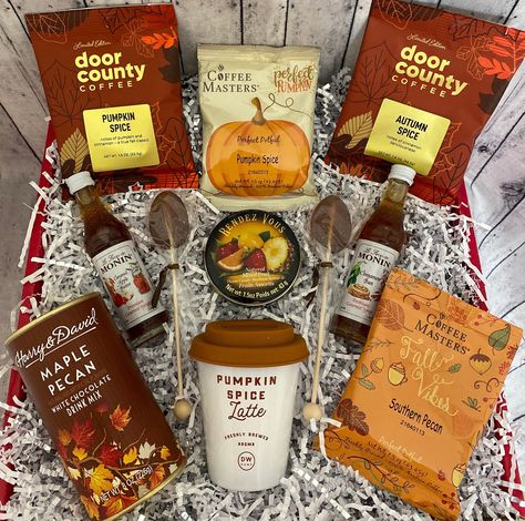 Pumpkin Spice Coffee Gift Box, Fall Coffee Gift Box, Birthday Gift for Her, Thank You Gift, Care Package, New Home Gift, Gift of Comfort Spice Gift Basket, Spice Gift Box, Pumpkin Spice Gift, Coffee Basket, Coffee Gifts Box, Salted Caramel Mocha, Coffee Gift Basket, Cocoa Gift, Maple Pumpkin