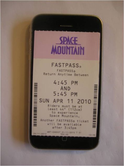 A look back at the early days of Disney's  NextGen developments and  FASTPASS+? Disney Fastpass, Disney Fast Pass, Disney Now, Walter Elias Disney, Disney Tickets, Fast Pass, Disney World Magic Kingdom, Space Mountain, Magic Bands