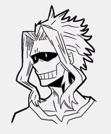 All Might Drawing, Mha Tattoos, Line Art Vector, All Might, Anime Drawings Tutorials, Anime Tattoos, My Hero Academia Episodes, Anime Life, Anime Sketch