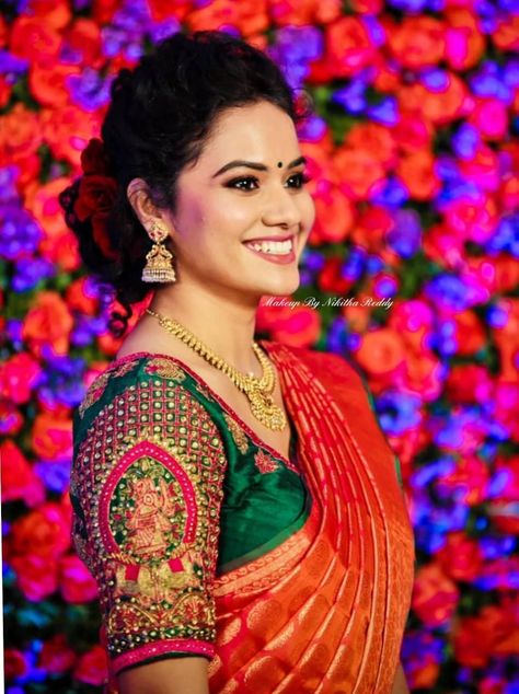 Blouse Latest Maggam Works, Green Maggam Work Blouse, Marriage Blouse Designs, Silk Saree Blouse Designs Patterns, Maggam Work Blouse, Pattu Saree Blouse Designs, Wedding Saree Blouse, Best Blouse Designs, Saree Blouse Neck Designs