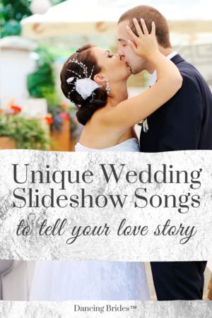 Here's a playlist of unique wedding slideshow songs to perfectly tell your love story! Rehearsal Dinner Slideshow Ideas, Songs For Wedding Videography, Wedding Slideshow Ideas, Slideshow Songs, Unique Wedding Songs, Wedding Song Playlist, Wedding Songs Reception, Photography Checklist, Heather Wedding