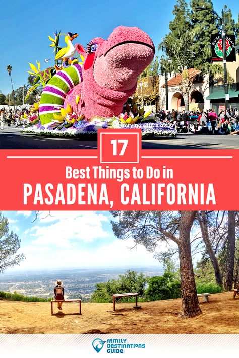 Want to see the most incredible things to do in Pasadena, CA? We’re FamilyDestinationsGuide, and we’re here to help: From unique activities to the coolest spots to check out, discover the BEST things to do in Pasadena, California - so you get memories that last a lifetime! #pasadena #pasadenathingstodo #pasadenaactivities #pasadenaplacestogo Things To Do In Pasadena Ca, Best California Beaches, Old Town Pasadena, California Roadtrip, Pasadena California, South Pasadena, Family Destinations, California Beach, Travel Sites