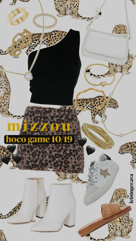 MIZZZZ 🐅🐅🐅 Mizzou Game Day, Tiger Outfit, College Essentials, Game Day Outfit, Day Outfits, Gameday Outfit, Day Outfit, Outfit Idea, Fitness Inspo