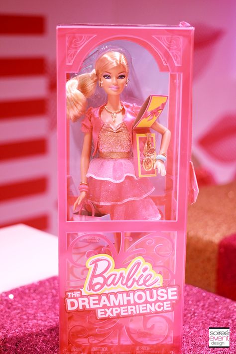 Barbie Dreamhouse Experience Special Edition Barbie Doll only available at @Mall of America Enter to win one on Soiree-EventDesign.com/blog Barbie Dreamhouse Experience, Barbie Restoration, Bloomington Minnesota, Barbie Dreamhouse, 2000s Pink, Barbie 2000, Toy Packaging, Party Hostess, Mall Of America