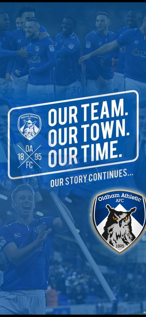 Oldham Athletic Wallpaper Athletic Wallpaper, Oldham Athletic, Football Wallpaper, Football, Quick Saves, Logos, American Football