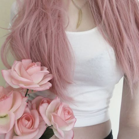 Soft Grunge Hair, Hair Inspo Color, Hair Colours, Grunge Hair, Sakura Haruno, Aesthetic Hair, Hair Dye, Digimon, Pink Aesthetic