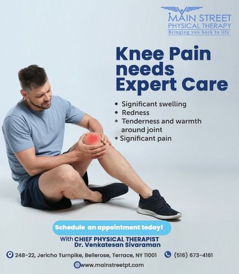 Knee Pain Stretches, Swollen Knee, Ali Raza, Dr Ali, Education Poster Design, Medical Pictures, Neck Surgery, Medical Business, Knee Pain Relief