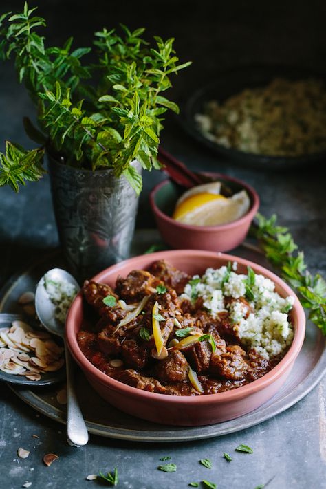 Lamb Tagine Recipe, Moroccan Lamb Tagine, Preserved Lemons Recipes, Lamb Tagine, Lamb Ragu, Moroccan Lamb, Tagine Recipes, Preserved Lemon, Lamb Dishes