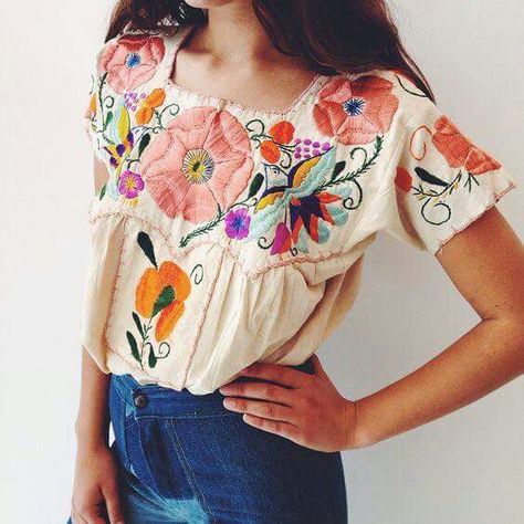 Boho Mode, Mexican Embroidery, Elegante Casual, Mode Inspo, Hippie Chic, Primavera Estate, Get Dressed, Passion For Fashion, Spring Summer Fashion