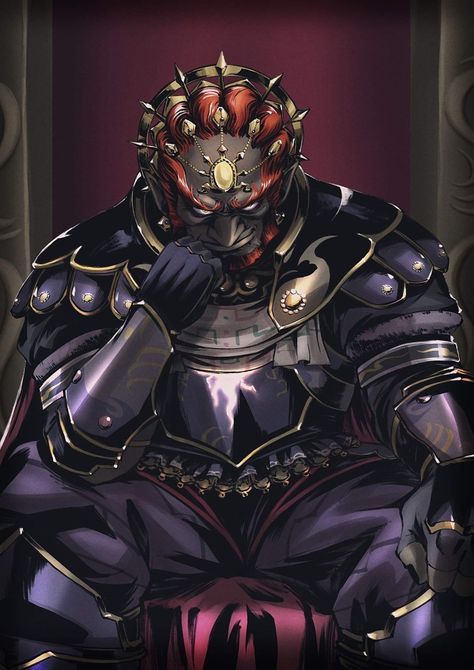 Ganondorf Twilight Princess, Super Smash Ultimate, Albert Wesker, Zelda Twilight Princess, Sleeves Ideas, Zelda Art, Twilight Princess, Dark Lord, Breath Of The Wild