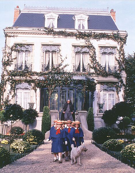 "In an old house in Paris that was covered in vines, lived twelve little girls in two straight lines ..." House In Paris, Large House, I Love Paris, To Infinity And Beyond, Straight Lines, Oui Oui, Old House, Movies Showing, A House