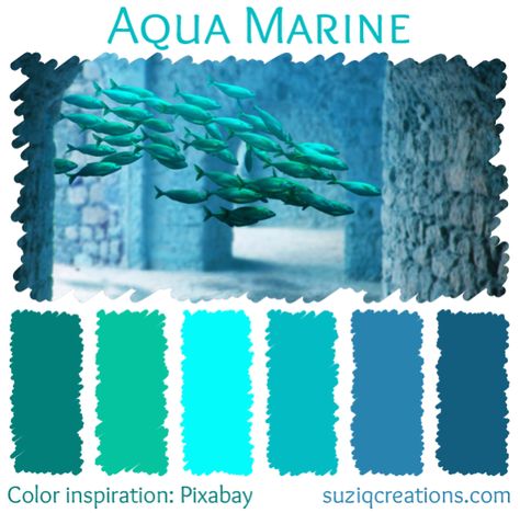 Marine Colors, Ocean Colors, Bedroom Color Schemes, Design Seeds, Color Balance, Aqua Marine, Colour Palettes, Colour Schemes, Color Pallets