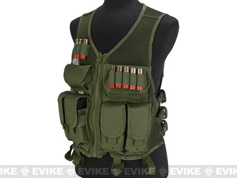 NcStar VISM Lightweight Mesh Tactical Vest (Color: OD Green), Tactical Gear/Apparel, Body Armor & Vests - Evike.com Airsoft Superstore Armor Vest, Army Clothes, Mesh Vest, Military Gear Tactical, Utility Pouch, Tactical Survival, Magazine Pouches, Chest Rig, Tactical Vest