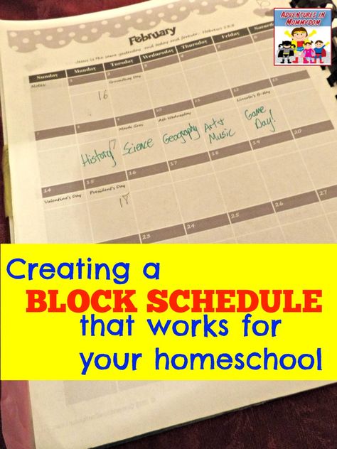 Creating a block schedule that works for your homeschool Homeschool Daily Planner, Block Schedule, Block Scheduling, Homeschool Lesson Plans, Homeschool Geography, Homeschool Inspiration, School Plan, School Schedule, Homeschool Schedule