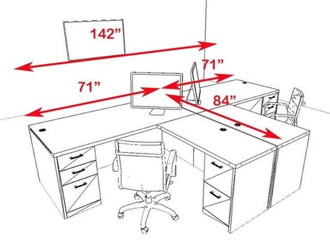 Office At Work Decor, Modern Executive Office, Diy Office Desk, Home Office Layouts, Cheap Office Furniture, Workstation Desk, Work Office Decor, Office Plan, Cozy Home Office