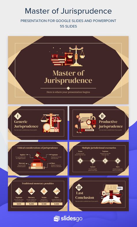 Master of Jurisprudence Llm Degree, Juris Doctor, Presentation Slides Design, Law Students, Modern Presentation, Powerpoint Slide Designs, Presentation Design Layout, Powerpoint Free, School Application