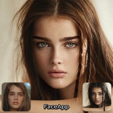 Angelina Jolie X Brooke Shields Face App, Brooke Shields Face Morph, Brooke Shields Face, Face Template Makeup, Angelina Jolie Face, Jessica De Gouw, Desired Face, Dark Haired Men, French Girl Aesthetic