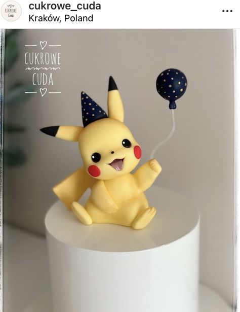 Tort Pokemon, Pikachu Cake Ideas, Pikachu Cake Birthdays, Barbie Dress Cake, Pikachu Cake, Pokemon Cake, Pokemon Birthday Party, Pokemon Birthday, Dress Cake