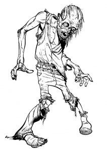 Halloween - Coloring Pages for Adults Zombie Coloring Pages, Scary Coloring Pages, Minecraft Zombie, Zombie Drawings, Zombie Cartoon, Arte Zombie, Zombie Face, Best Zombie, Monster Coloring Pages