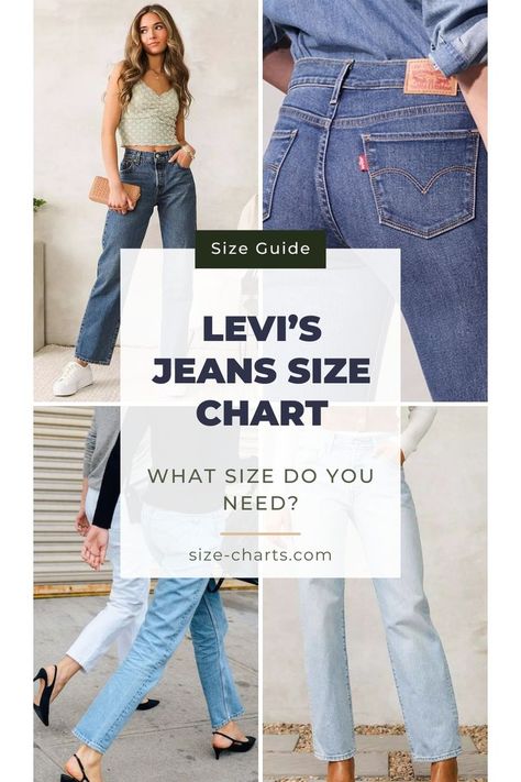 An iconic US Jeans brand full of classic jeans for all ages and generations, that’s Levi’s. The best way to start Sizing info on Levi’s is by handling Levi’s Size Chart for Jeans. Check this blog for more information on Levi's jeans size chart for men, women and plus size women. Levi's Jeans Outfit, Levis Jeans Outfit Men, Best Levis Jeans For Women, Levi Ribcage Jeans, Levis Jeans Outfit, Lewis Jeans, Levi Jeans Outfit, Levis Ribcage Jeans, Levis Boyfriend Jeans