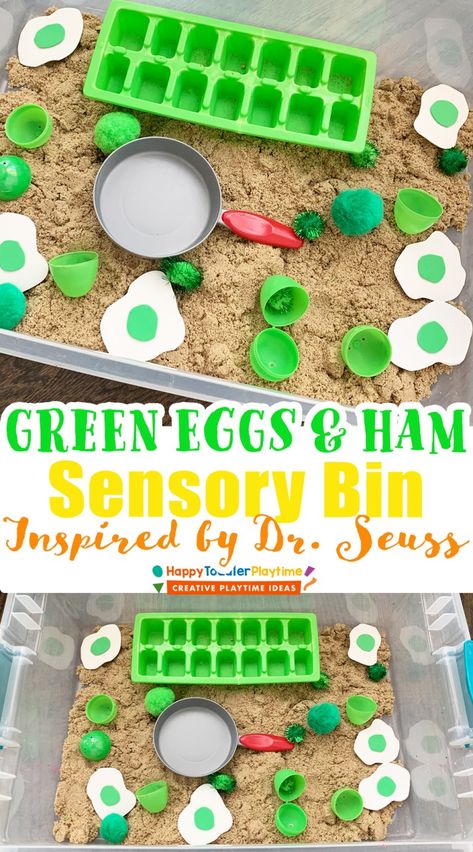 Dr Seuss Preschool Activities, Dr Seuss Art, Dr Seuss Preschool, Daycare Lesson Plans, Toddler Sensory Bins, Dr Seuss Activities, Dr Seuss Crafts, Seuss Crafts, Dr Seuss Week