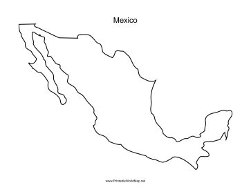 This printable outline map of Mexico is useful for school assignments, travel planning, and more. Free to download and print Mexico States Map, Mexico Outline Map, Mexico State Tattoo, Mexico Country Outline Tattoo, Mexican Map Tattoo, Map Of Mexico Printable, Mexico Minimalist Tattoo, Mexico Map Tattoo, Mexico Outline Tattoo