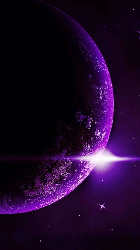 Eevee Wallpaper, Purple Planet, Purple Galaxy Wallpaper, Black And Purple Wallpaper, Galaxies Wallpaper, Desain Quilling, Purple Vibe, Planets Wallpaper, New Retro Wave