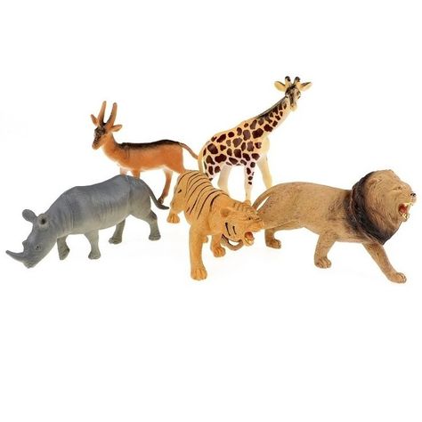 5x Plastic safaridieren figuren speelgoed bestellen - Shoppartners Homeshopping €5.99 Animal World, Material Girl, Material Girls, Toys, Van, Animals, Quick Saves