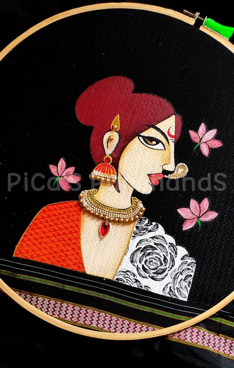 Blouse Fabric Painting, Painting On Blouse Back, Cloth Painting Ideas, Fabric Painting On Blouse Back, Painting On Fabric Ideas, Fabric Painting On Clothes Ideas, Cloth Painting Fabrics, Painting On Blouse, Paintings On Fabric