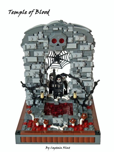 Lego Haunted House, Chaos God, Blood Magic, Lego Halloween, Star Wars Set, Lego Castle, Cool Lego Creations, Lego Architecture, Halloween Displays