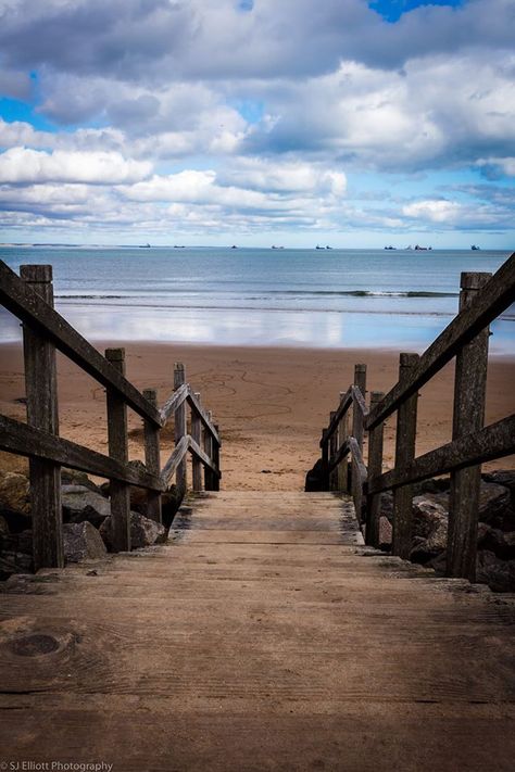 Fittie Stairs to Aberdeen Beach, Aberdeenshire, Scotland. Photo by SJ Elliott Photography. Aberfoyle Scotland, Aberdeen Aesthetic, Aberaeron Wales, Burgess Abernethy, Aberdeen Beach, Aberdeen Scotland, Aberdeen, Edinburgh, Scotland