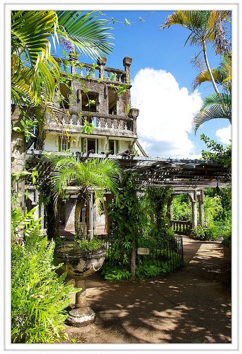 Chantelle Wedding, Paronella Park, Travel Queensland, Castle Ballroom, Spanish Castles, Vintage Photo Booths, Navy Uniforms, Grand Ballroom, Castle Ruins