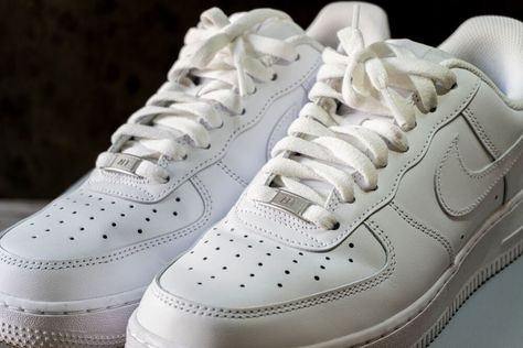 The Complete Guide to Cleaning Air Force 1s | Shoewash Supreme Cleaning Nike Air Force 1, Cleaning White Air Force Ones, How To Clean Air Force 1 White, Cleaning White Nike Shoes, Air Force 1 Cleaning, How To Clean White Nikes, How To Clean White Air Force Ones, How To Clean Air Force 1, Clean Air Force 1