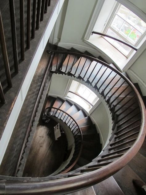 Semi-circular Circle Stairs, Staircase Photography, Cooperstown Ny, Circular Stairs, Spiral Stairs, Stair Steps, Unique Architecture, Stairway To Heaven, Grand Staircase