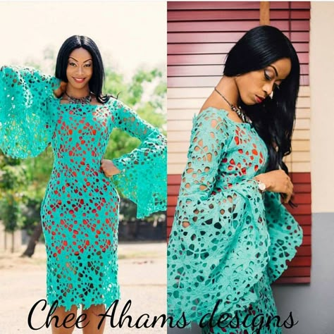 Check out these Dripping Hot Aso Ebi Styles Perfect For The Season Gown Styles For Lace Material, Straight Gown Styles, Clothes Black Women, Lace Gown Styles Aso Ebi, Straight Gown, African Lace Styles, Lace Gown Styles, Latest Ankara, Lace Dress Styles