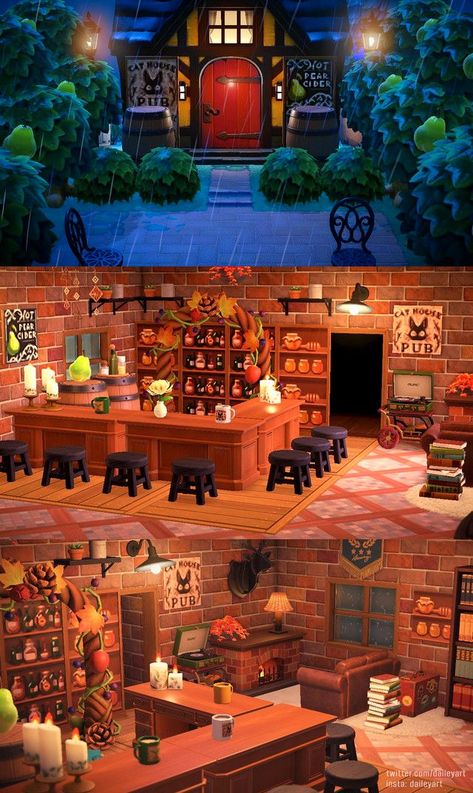 Animal Crossing House Inspiration, Animal Crossing Island Design Ideas, House Design Animal Crossing, Animal Crossing House Design, Animal Crossing Houses, Acnh Idea Place, Inspiration Animal Crossing New Horizon, Animal Crossing Interior Design, Animal Crossing Island Inspo